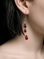 Vampish Raining Blood Earring