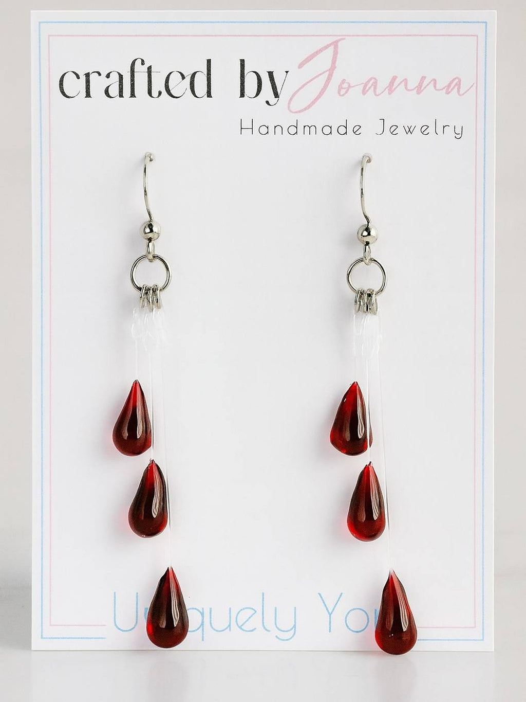 Vampish Raining Blood Earring