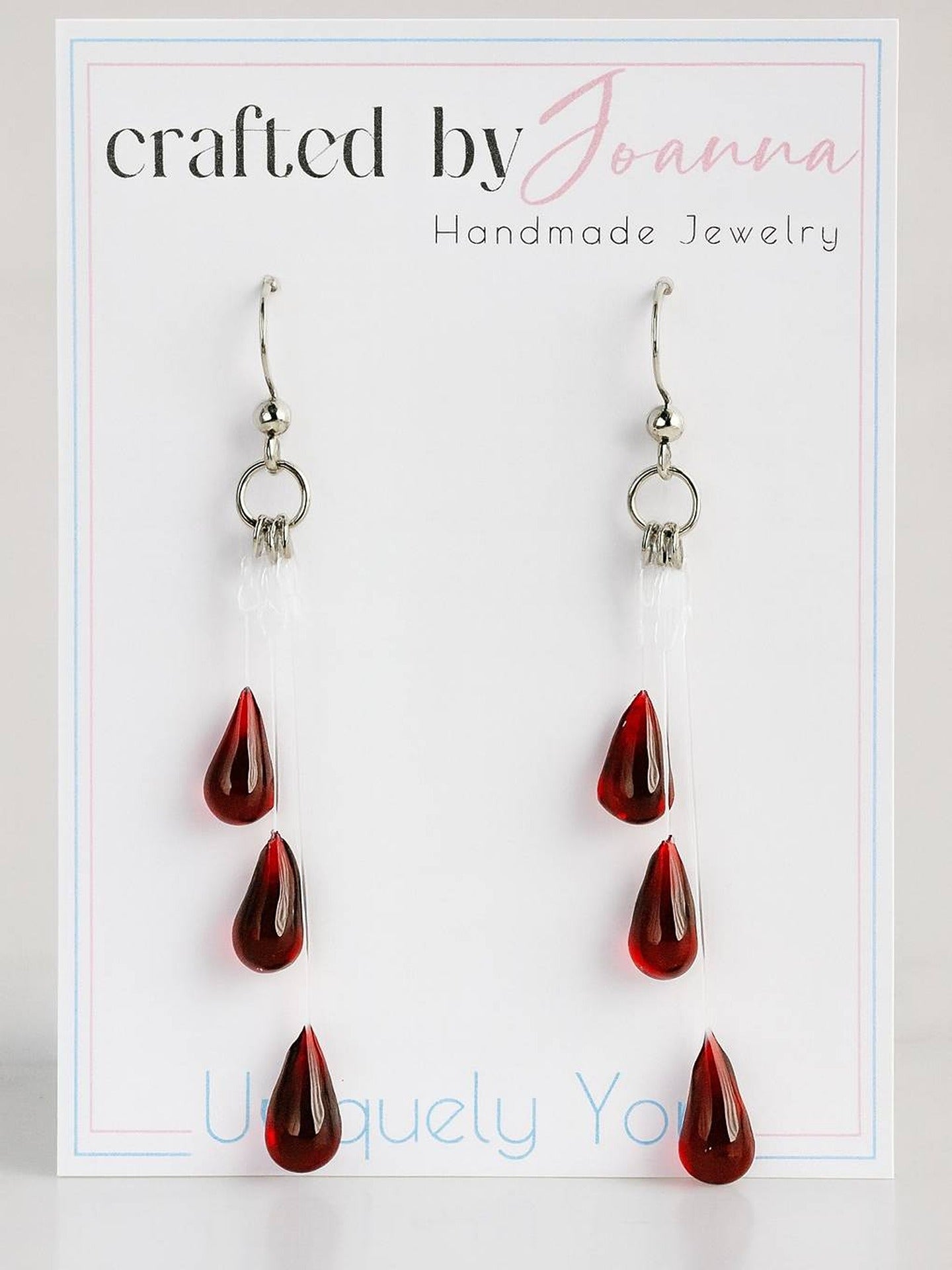 Vampish Raining Blood Earring