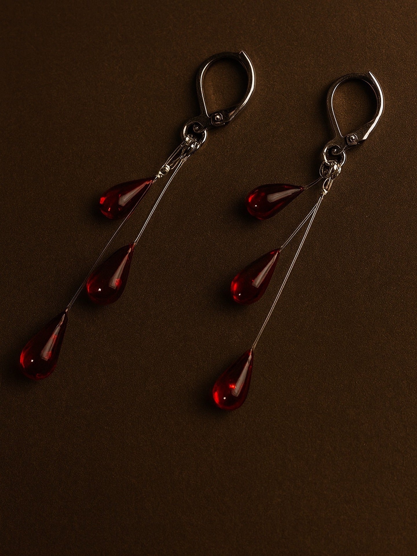 Vampish Raining Blood Earring