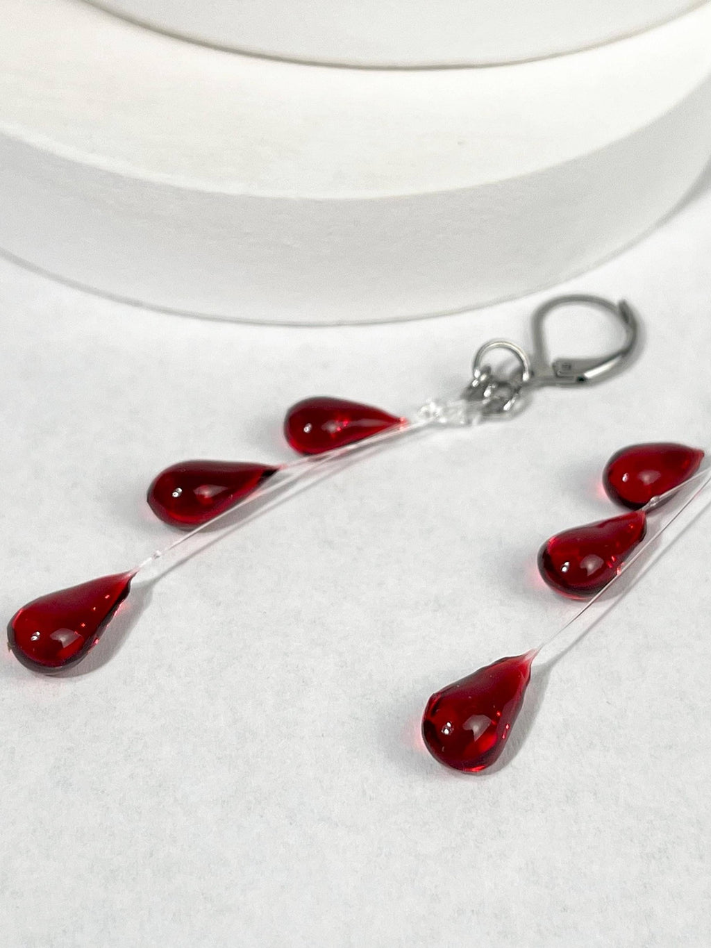 Vampish Raining Blood Earring