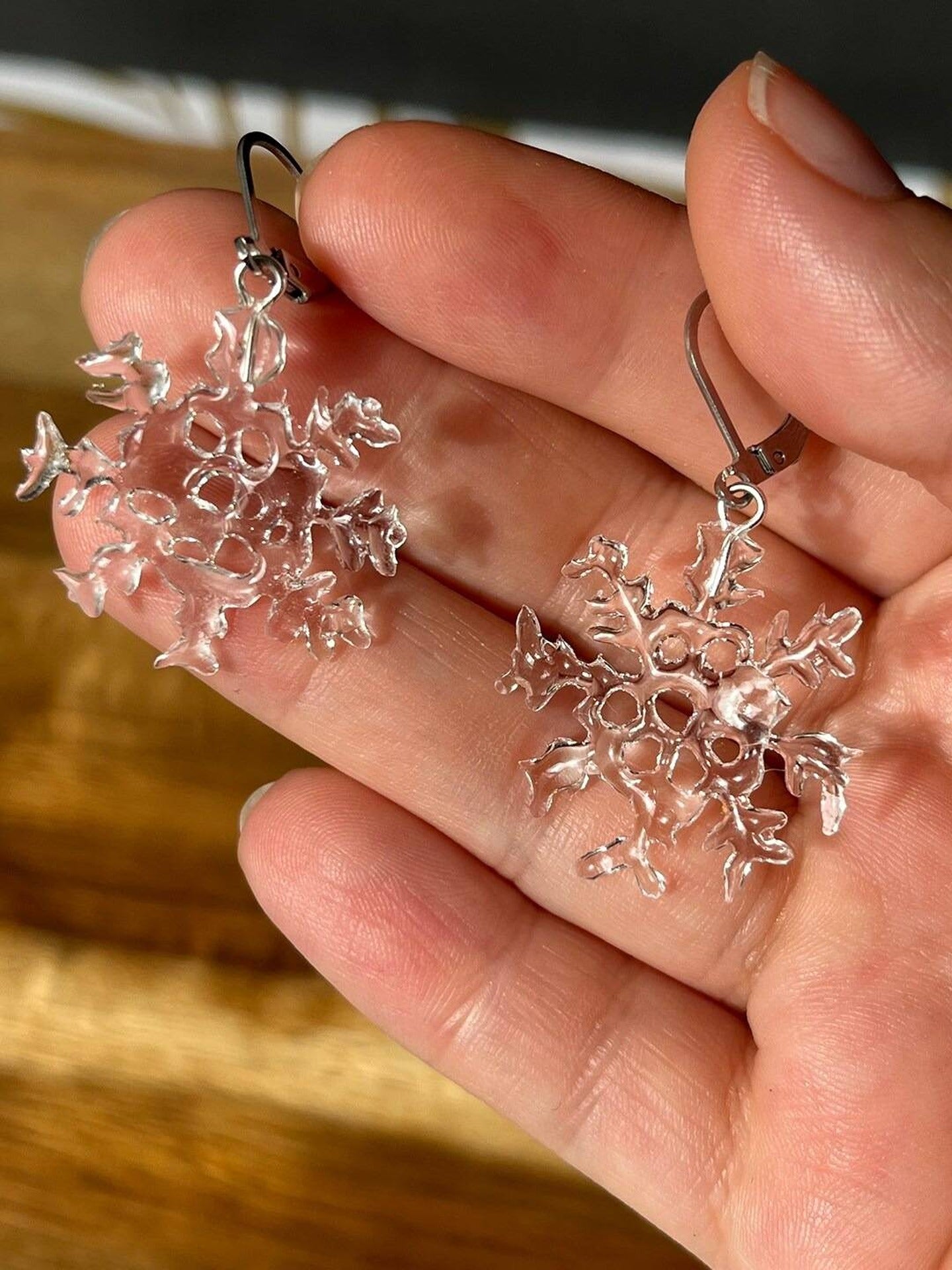 Winter Snowflake Earring