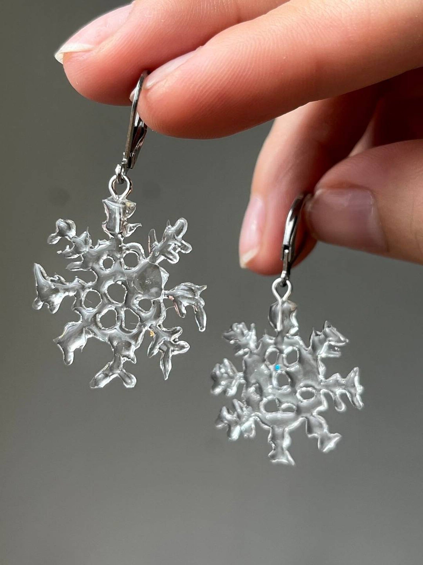 Winter Snowflake Earring