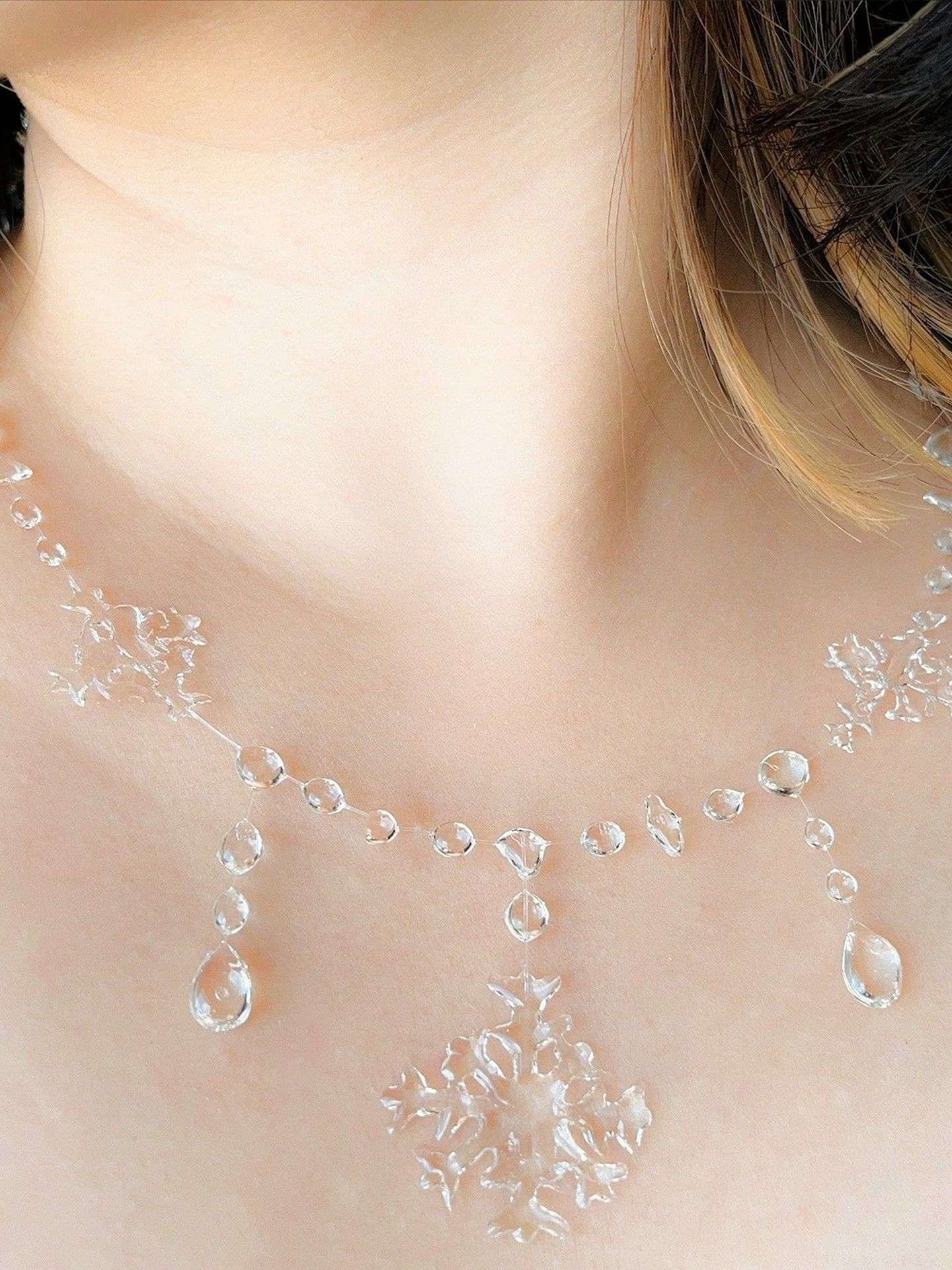 Winter Snowflake Necklace