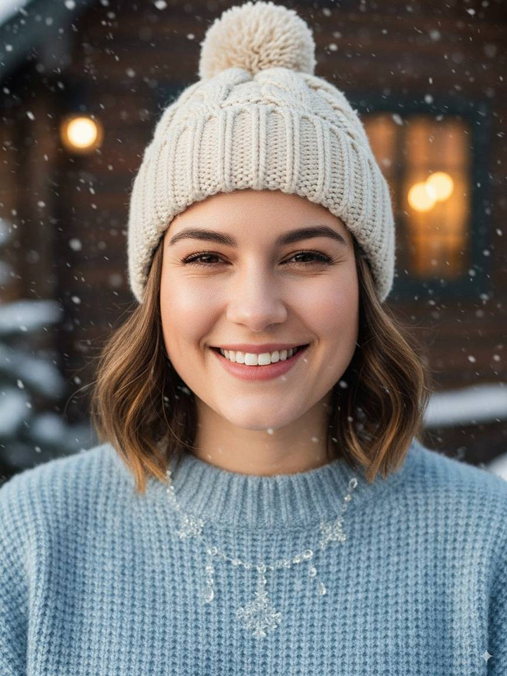 Winter Snowflake Necklace