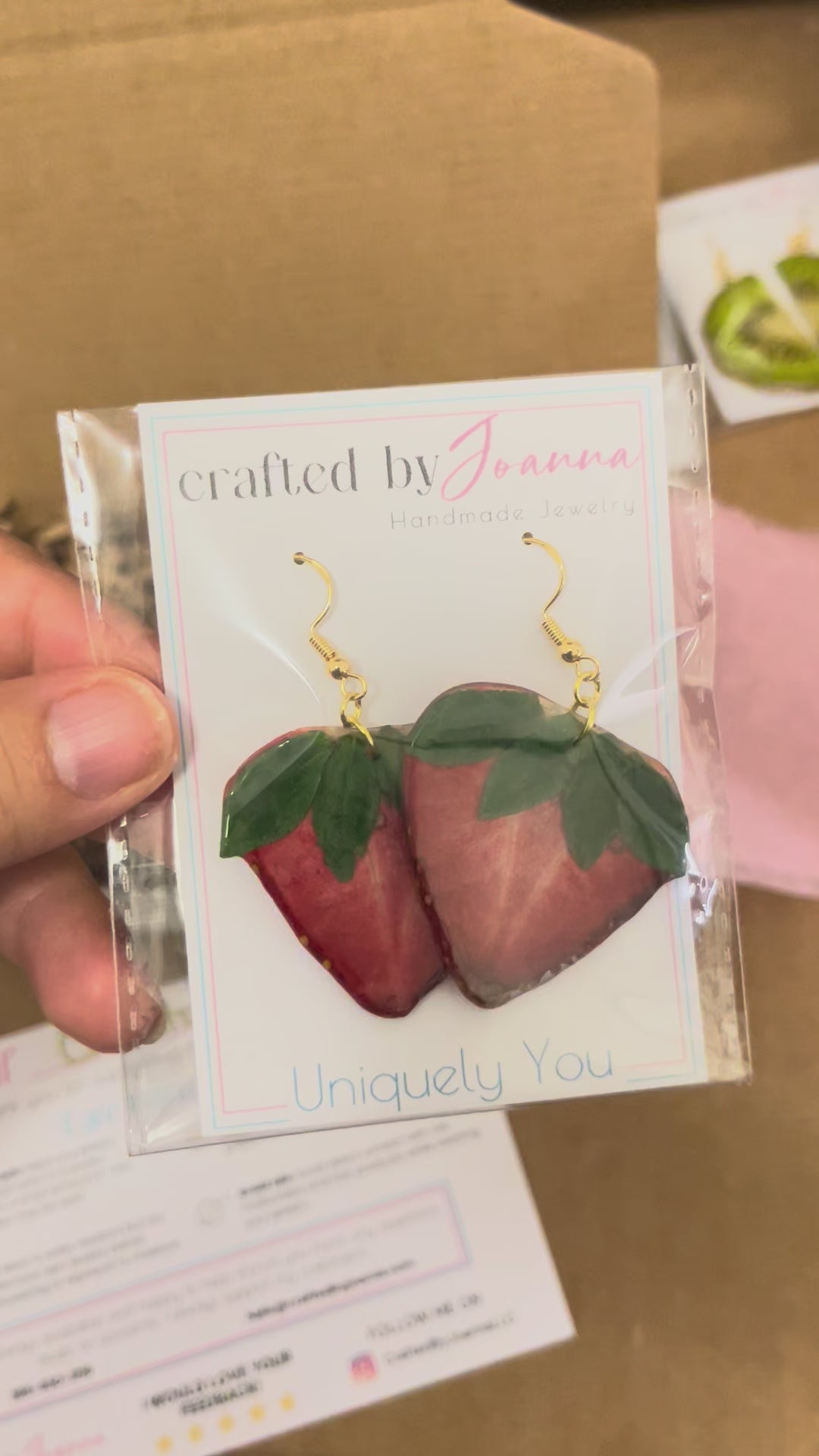 Strawberry Earring