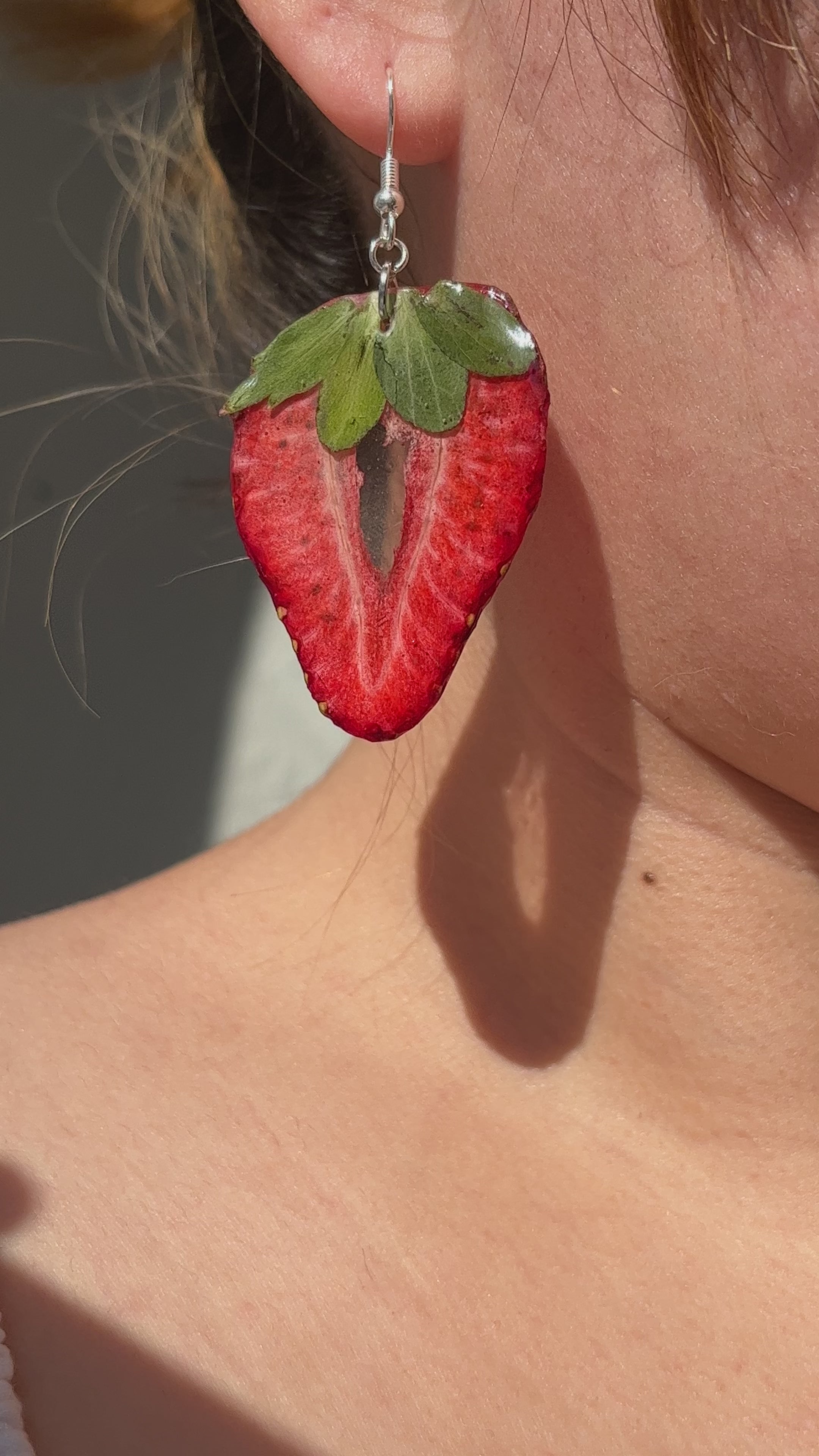 Strawberry Earring
