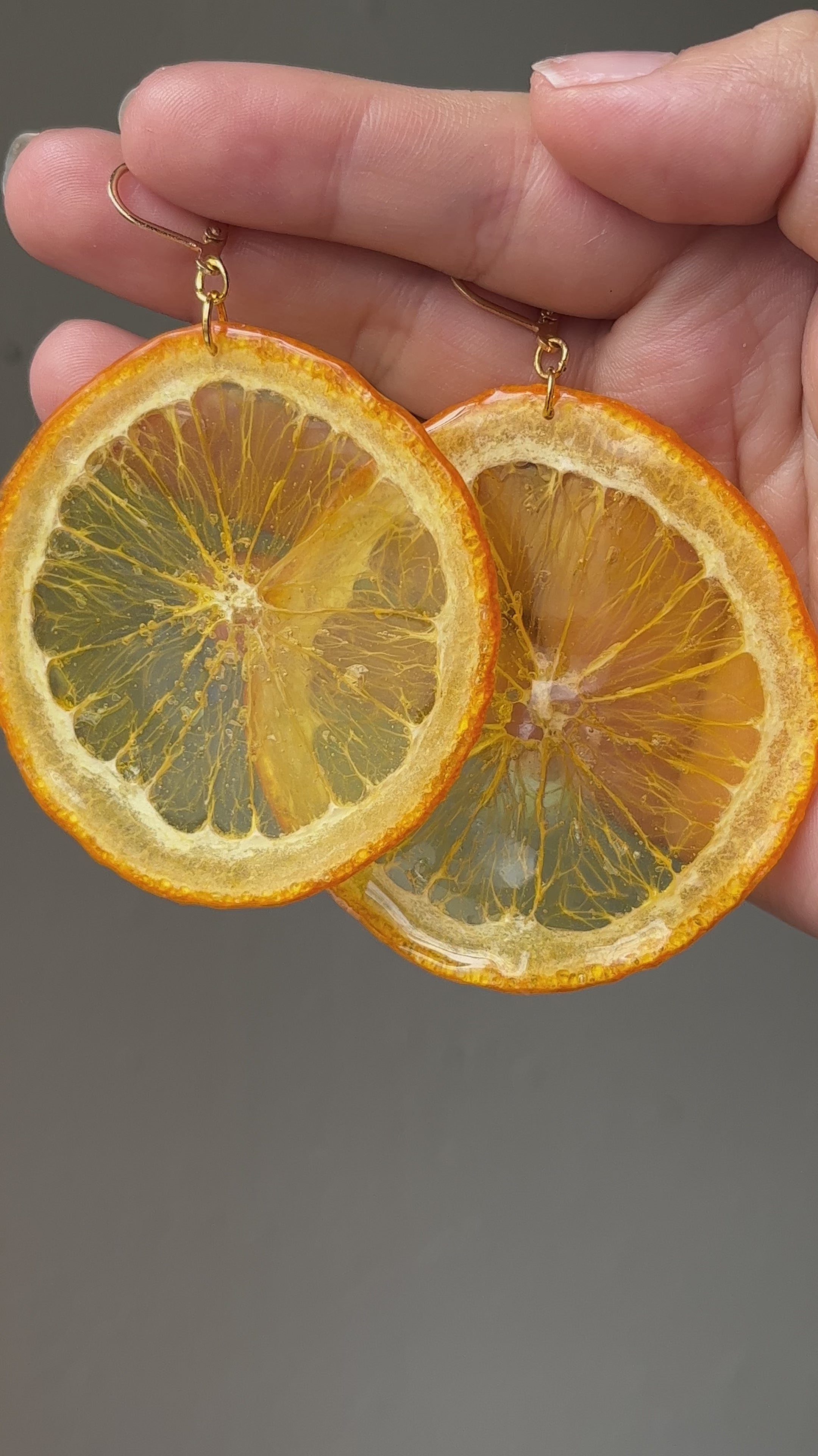 Cara Cara Orange Earring