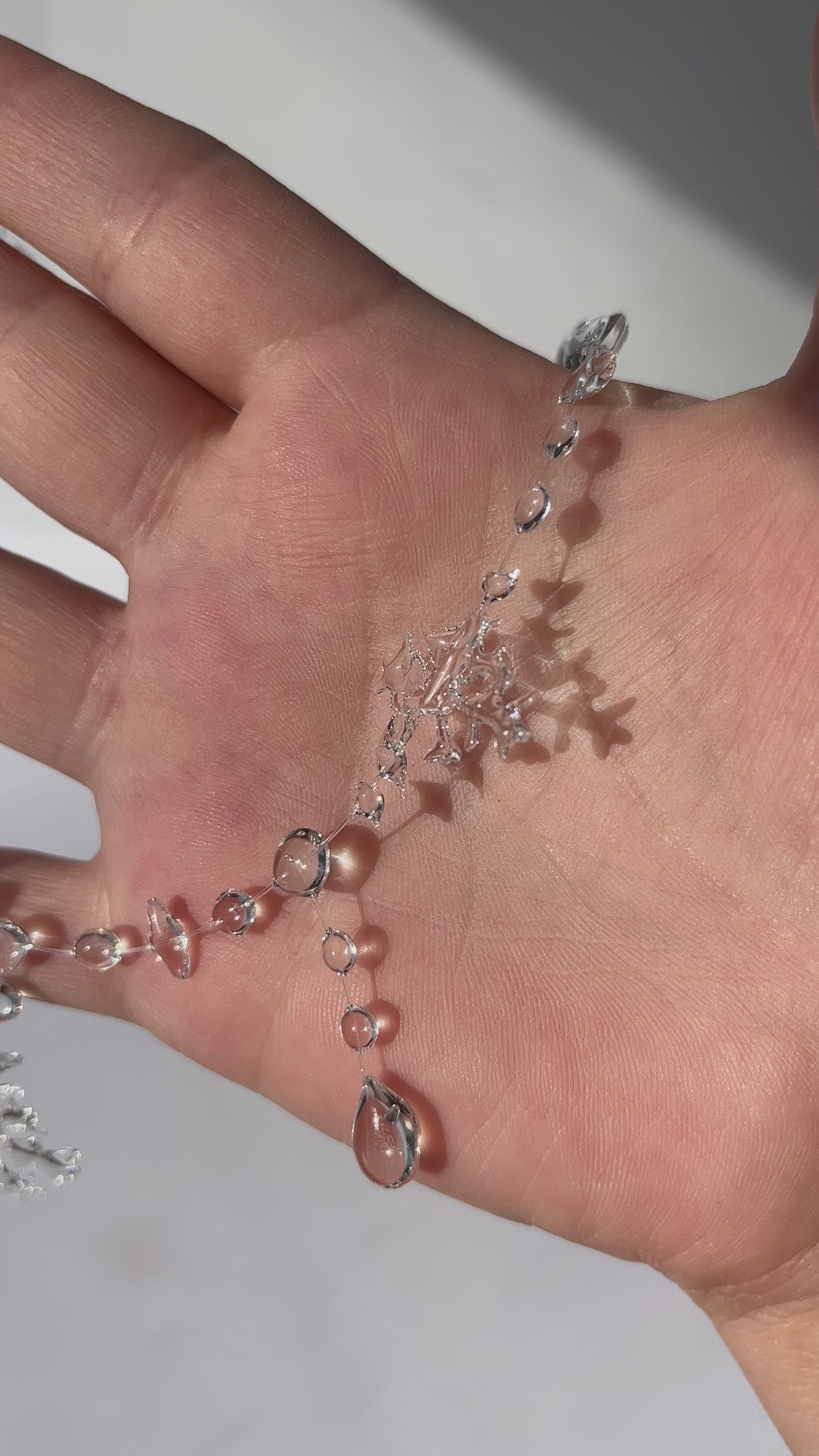 Winter Snowflake Necklace