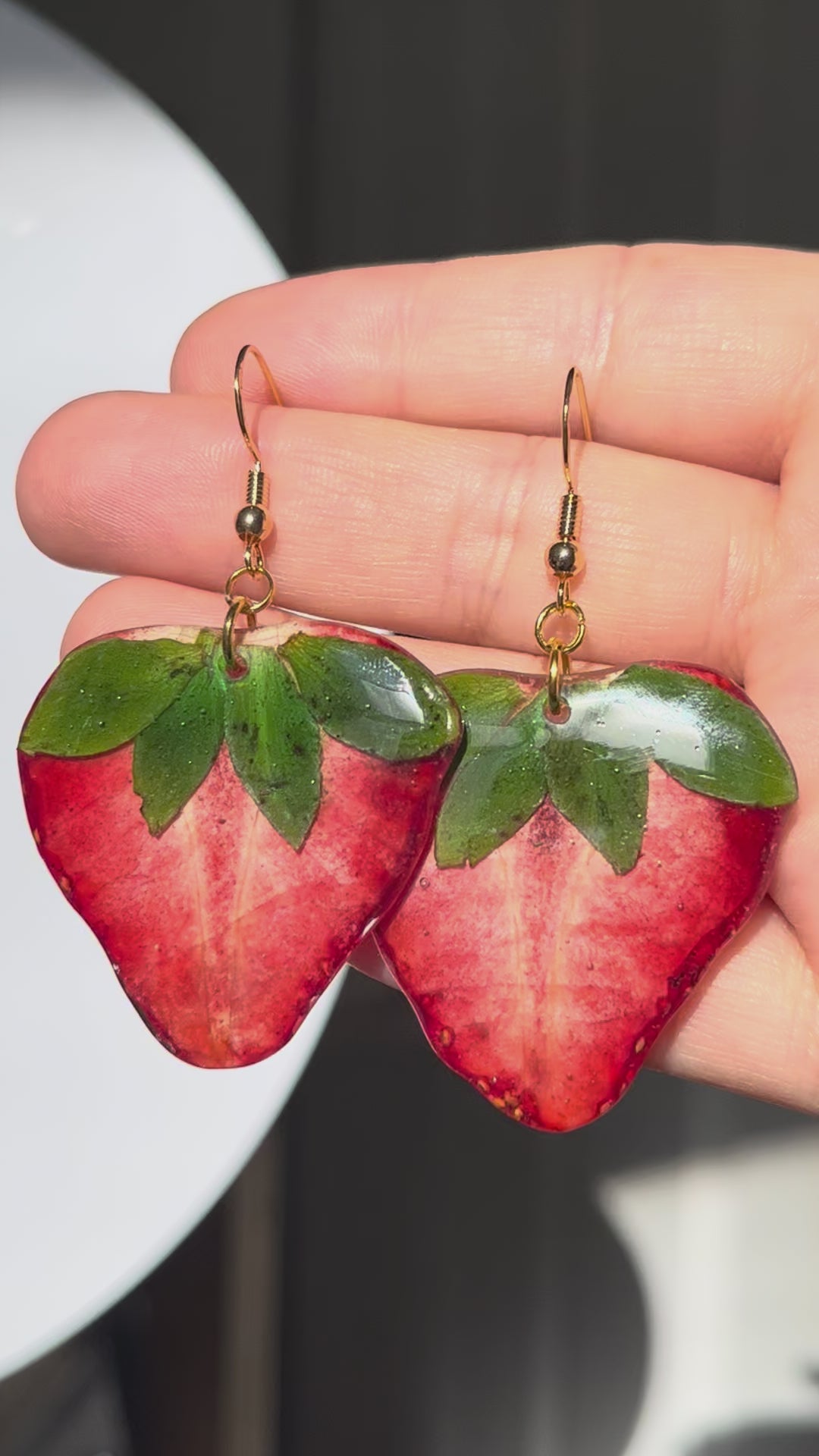 Strawberry Earring