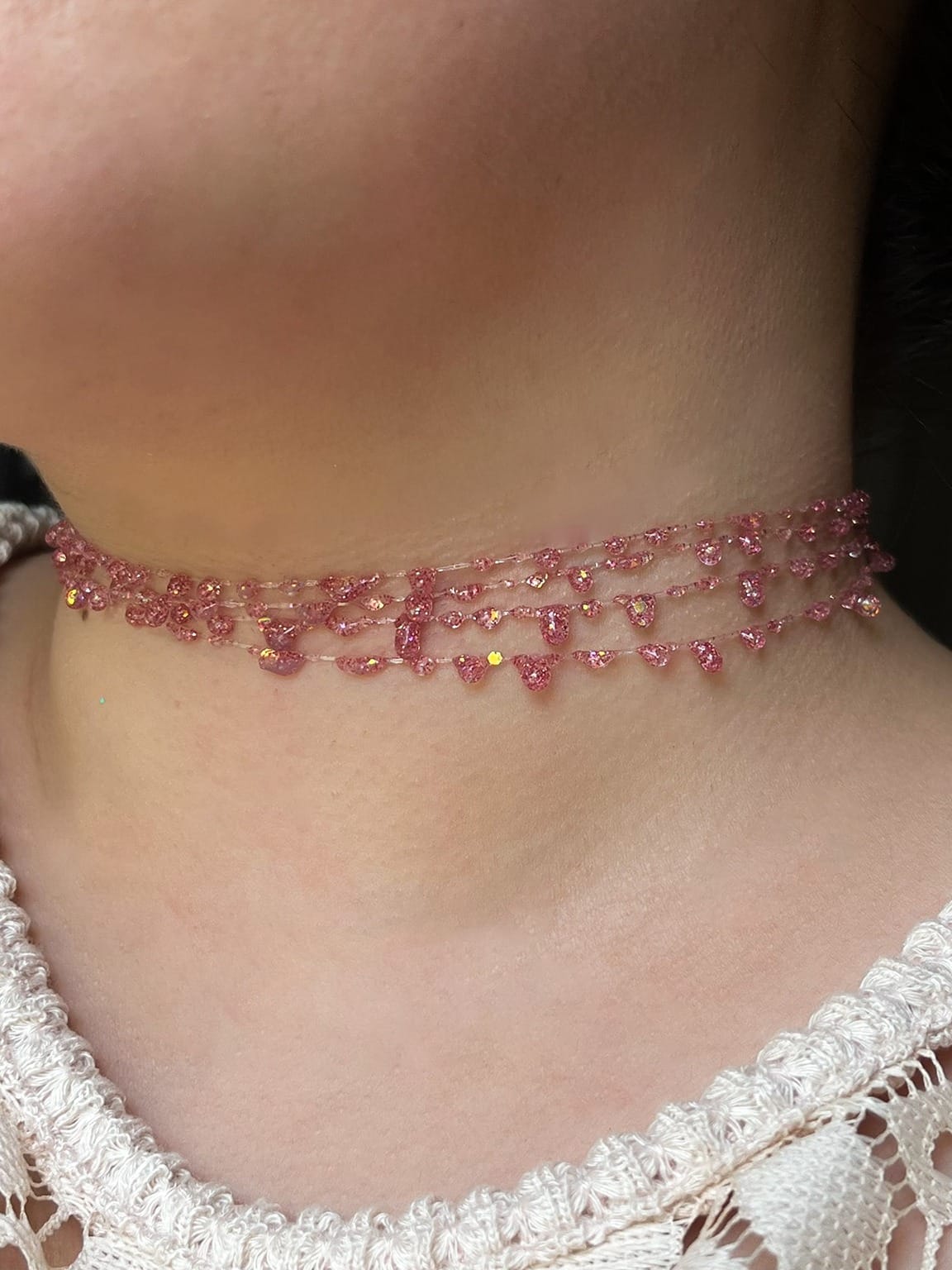 1672025 Ballerina Choker Necklace LS cid2