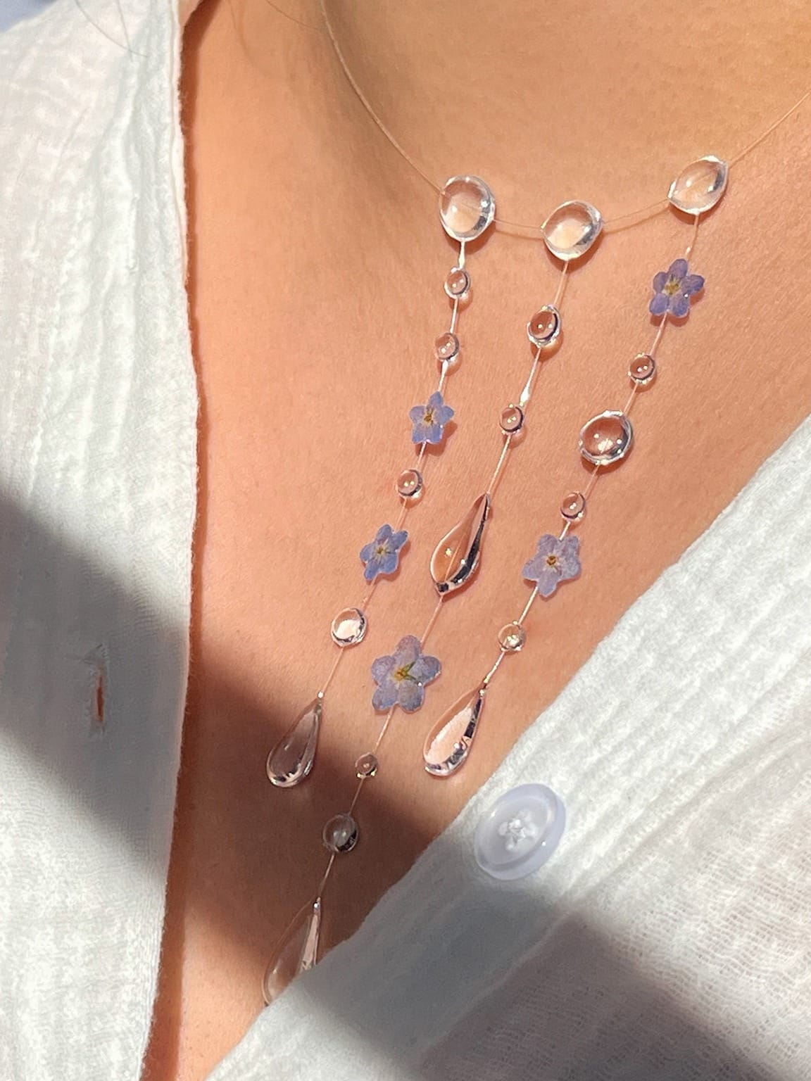 ForgetMeNotRainDropNecklace LS cid12
