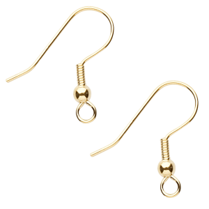 Ear Wire Gold Plated