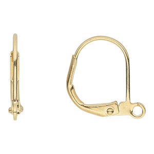 Leverback Gold Plated