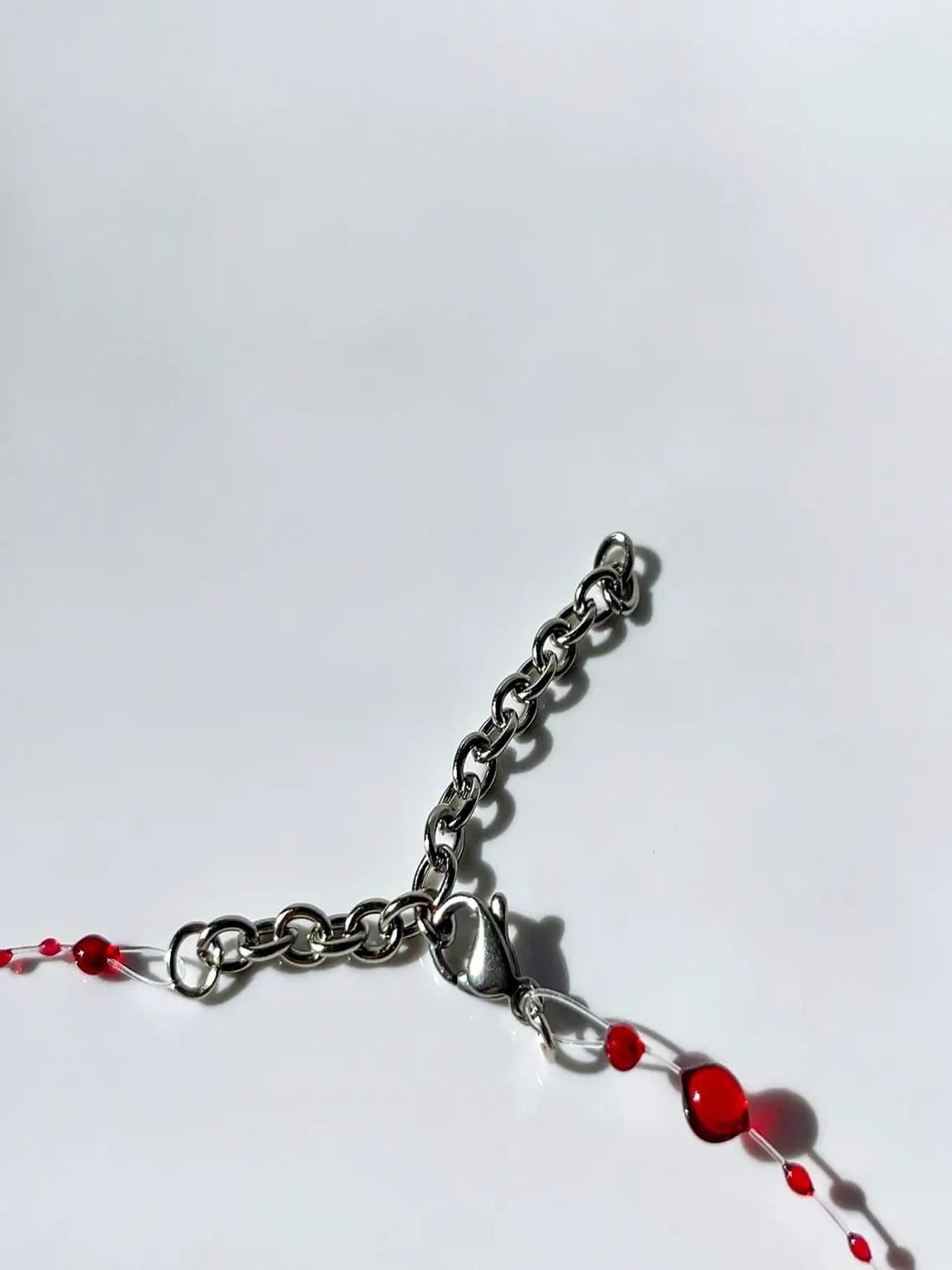 vampish blood single strand choker SF cid11